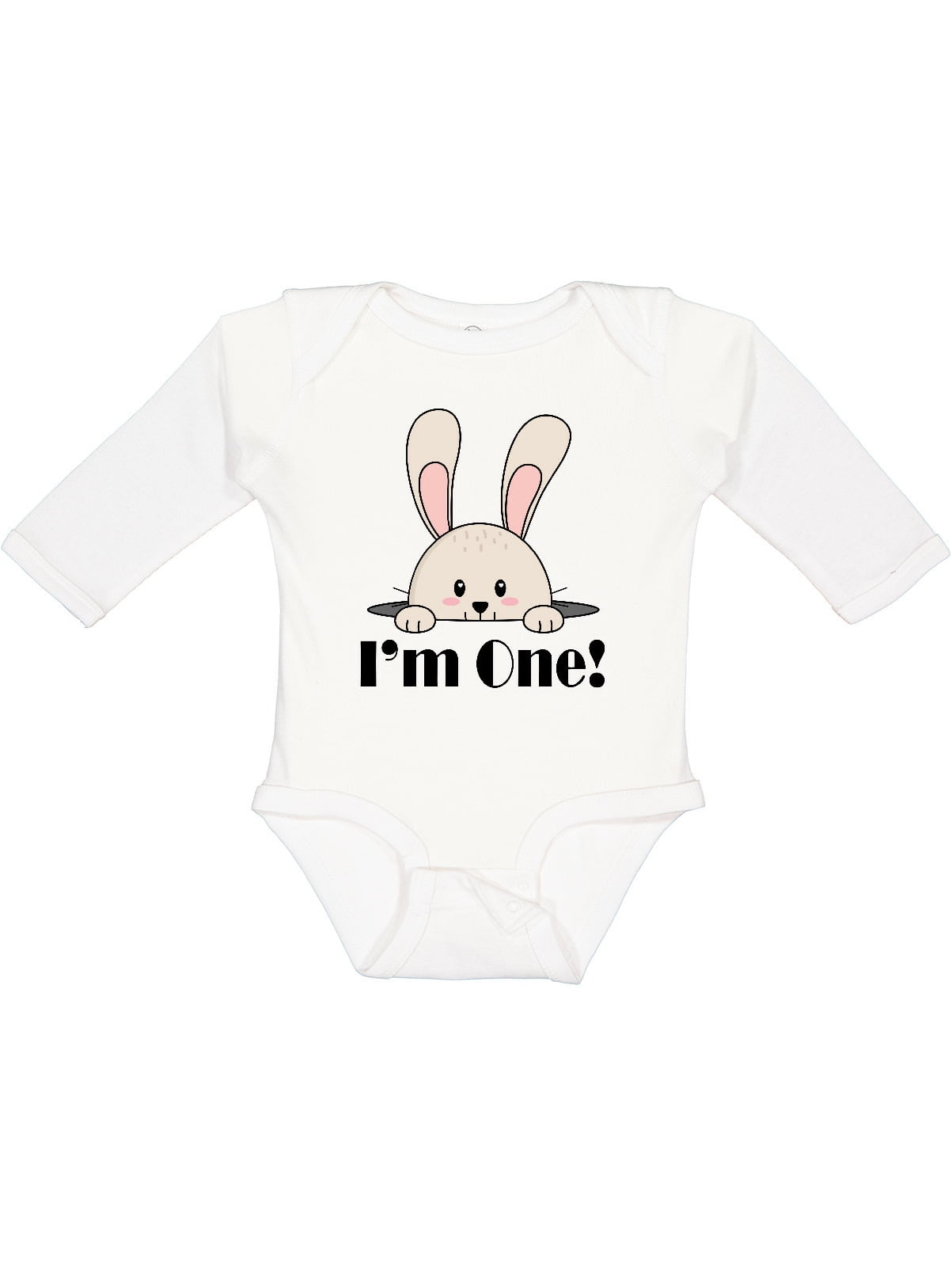 Inktastic First Birthday Baby Bunny 1 Year Old Gift Baby Boy or Baby