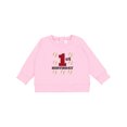 thumbnail image 1 of Inktastic First Birthday Baseball Baby Sweatshirt, 1 of 4