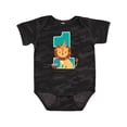 thumbnail image 1 of Inktastic First Birthday Boy Lion 1 Year Old Boys or Girls Baby Bodysuit, 1 of 5