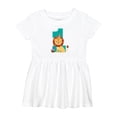 thumbnail image 1 of Inktastic First Birthday Boy Lion 1 Year Old Girls Baby Dress, 1 of 5