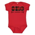 thumbnail image 1 of Inktastic First Birthday Buffalo Plaid Lumberjack Boys or Girls Baby Bodysuit, 1 of 5