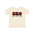 thumbnail image 1 of Inktastic First Birthday Buffalo Plaid Lumberjack Boys or Girls Baby T-Shirt, 1 of 5