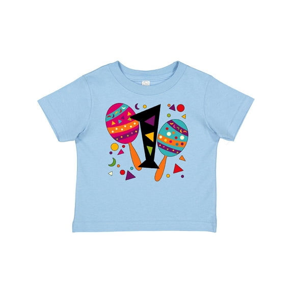 Inktastic First Birthday Cinco De Mayo- Maracas Boys or Girls Baby T-Shirt