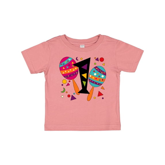Inktastic First Birthday Cinco De Mayo- Maracas Boys or Girls Baby T-Shirt