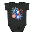 thumbnail image 1 of Inktastic First Birthday- Fourth of July Fireworks Boys or Girls Baby Bodysuit, 1 of 5