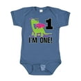 thumbnail image 1 of Inktastic First Birthday Girl Dragon Girls Baby Bodysuit, 1 of 5