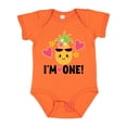 thumbnail image 1 of Inktastic First Birthday Hawaiian Pineapple Girls Baby Bodysuit, 1 of 5