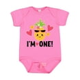 thumbnail image 1 of Inktastic First Birthday Hawaiian Pineapple Girls Baby Bodysuit, 1 of 5