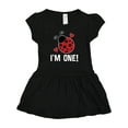 thumbnail image 1 of Inktastic First Birthday Ladybug 1 Year Old Girls Baby Dress, 1 of 5