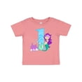 thumbnail image 1 of Inktastic First Birthday Mermaid Girls Baby T-Shirt, 1 of 5