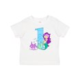 thumbnail image 1 of Inktastic First Birthday Mermaid Girls Baby T-Shirt, 1 of 5