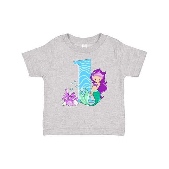 Inktastic First Birthday Mermaid Girls Baby T-Shirt