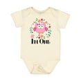 thumbnail image 1 of Inktastic First Birthday Owl 1 Year Old Girl Girls Baby Bodysuit, 1 of 5