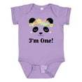 thumbnail image 1 of Inktastic First Birthday Panda 1 Year Old Girl Girls Baby Bodysuit, 1 of 5