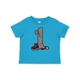 thumbnail image 1 of Inktastic First Birthday Red Hockey Boys or Girls Baby T-Shirt, 1 of 5