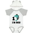 thumbnail image 1 of Inktastic First Birthday Shark 1 Year Old Pirate Boys Baby Bodysuit, 1 of 5