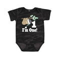 thumbnail image 1 of Inktastic First Birthday Sloth 1 Year Old Boys or Girls Baby Bodysuit, 1 of 5
