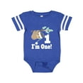 thumbnail image 1 of Inktastic First Birthday Sloth 1 Year Old Boys or Girls Baby Bodysuit, 1 of 5