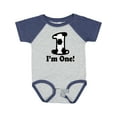 thumbnail image 1 of Inktastic First Birthday Soccer 1 Year Old Boy Boys or Girls Baby Bodysuit, 1 of 5