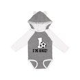 thumbnail image 1 of Inktastic First Birthday Soccer 1 Year Old Boys or Girls Long Sleeve Baby Bodysuit, 1 of 5