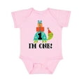 thumbnail image 1 of Inktastic First Birthday Turtle 1 Year Old Boys or Girls Baby Bodysuit, 1 of 5