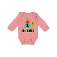 thumbnail image 1 of Inktastic First Birthday Turtle 1 Year Old Boys or Girls Long Sleeve Baby Bodysuit, 1 of 5