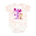 thumbnail image 1 of Inktastic First Birthday with Cute Puppy and Butterflies Boys or Girls Baby Bodysuit, 1 of 5