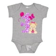 thumbnail image 1 of Inktastic First Birthday with Cute Puppy and Butterflies Boys or Girls Baby Bodysuit, 1 of 5