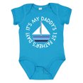 thumbnail image 1 of Inktastic First Fathers Day Baby Boys or Girls Baby Bodysuit, 1 of 5