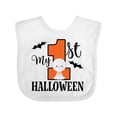 thumbnail image 1 of Inktastic First Halloween Baby Boys or Girls Baby Bib, 1 of 4