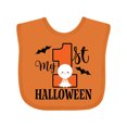 thumbnail image 1 of Inktastic First Halloween Baby Boys or Girls Baby Bib, 1 of 4