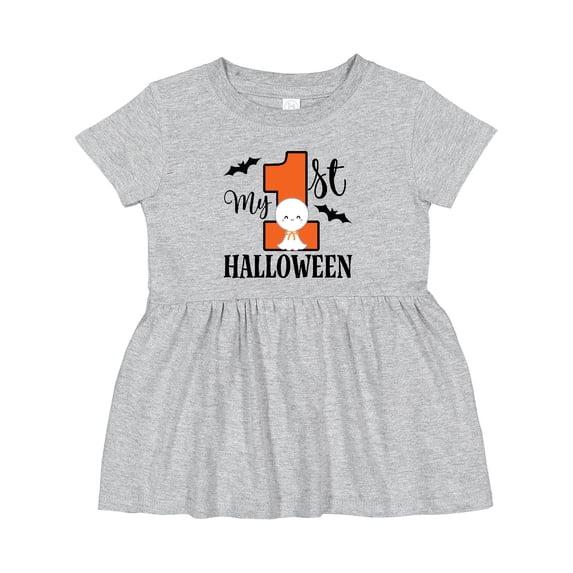 Inktastic First Halloween Baby Girls Baby Dress