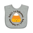 thumbnail image 1 of Inktastic First Halloween Candy Corn Boys or Girls Baby Bib, 1 of 4
