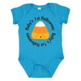 thumbnail image 1 of Inktastic First Halloween Candy Corn Boys or Girls Baby Bodysuit, 1 of 5