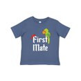 thumbnail image 1 of Inktastic First Mate Pirate with Parrot and Bandanna Boys or Girls Baby T-Shirt, 1 of 5