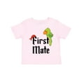 thumbnail image 1 of Inktastic First Mate Pirate with Parrot and Bandanna Boys or Girls Toddler T-Shirt, 1 of 5