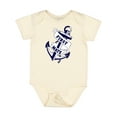thumbnail image 1 of Inktastic First Mate with Anchor and Banner Boys or Girls Baby Bodysuit, 1 of 5