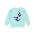 thumbnail image 1 of Inktastic First Mate with Anchor and Banner Toddler Sweatshirt, 1 of 4