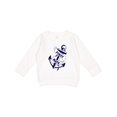 thumbnail image 1 of Inktastic First Mate with Anchor and Banner Toddler Sweatshirt, 1 of 4