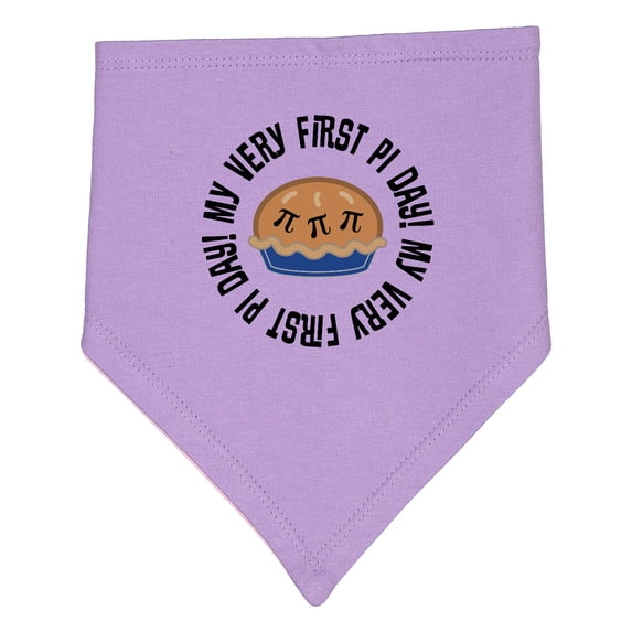 Inktastic First Pi Day Baby Math Baby Bandana Bib