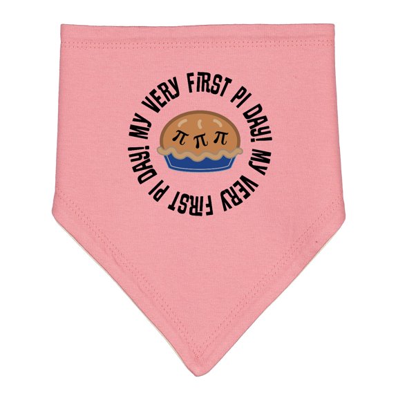Inktastic First Pi Day Baby Math Baby Bandana Bib