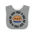 thumbnail image 1 of Inktastic First Pi Day Baby Math Boys or Girls Baby Bib, 1 of 4