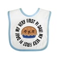 thumbnail image 1 of Inktastic First Pi Day Baby Math Boys or Girls Baby Bib, 1 of 4
