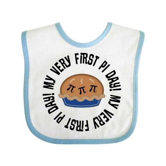 Inktastic First Pi Day Baby Math Boys or Girls Baby Bib