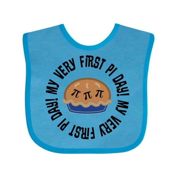 Inktastic First Pi Day Baby Math Boys or Girls Baby Bib