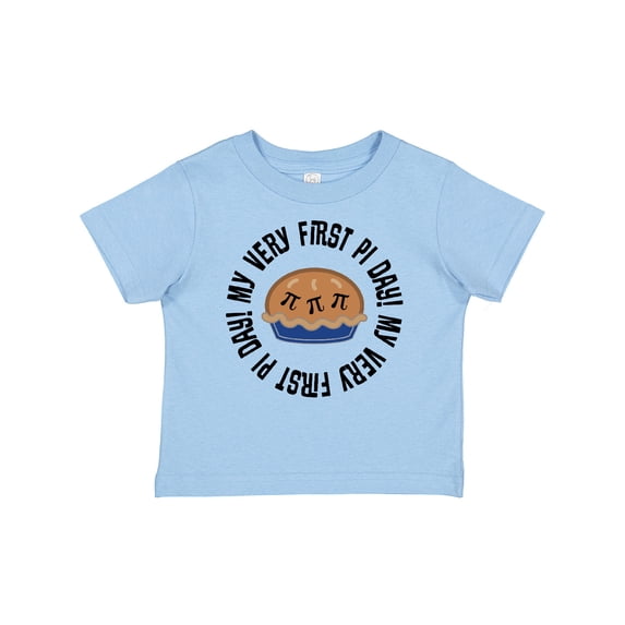 Inktastic First Pi Day Baby Math Boys or Girls Baby T-Shirt
