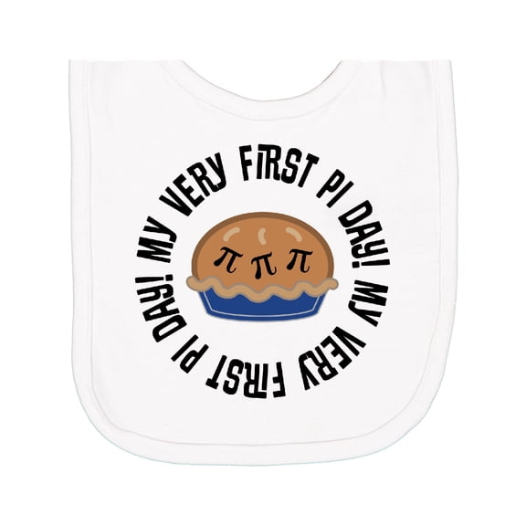 Inktastic First Pi Day Baby Math Newborn Bib