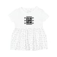 thumbnail image 1 of Inktastic First Race Day Car Flags Auto Racing Girls Baby Dress, 1 of 5