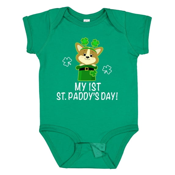 Inktastic First St Patricks Day Boys or Girls Baby Bodysuit