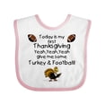 thumbnail image 1 of Inktastic First Thanksgiving Boys or Girls Baby Bib, 1 of 4